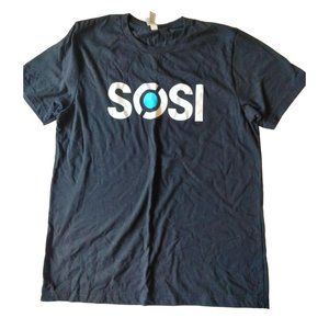 SOSI Steamboat Springs Colorado T Shirt Tee Black Orthopedic Spine Institute L